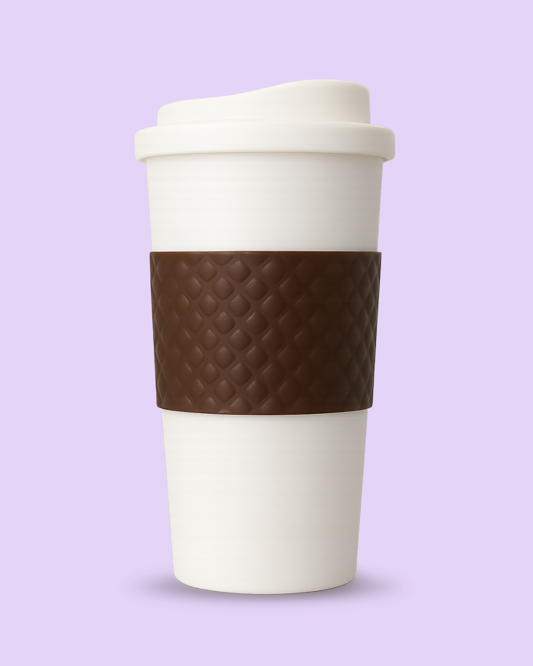 The Bear & Bloom Double-Layer Plastic Travel Mug